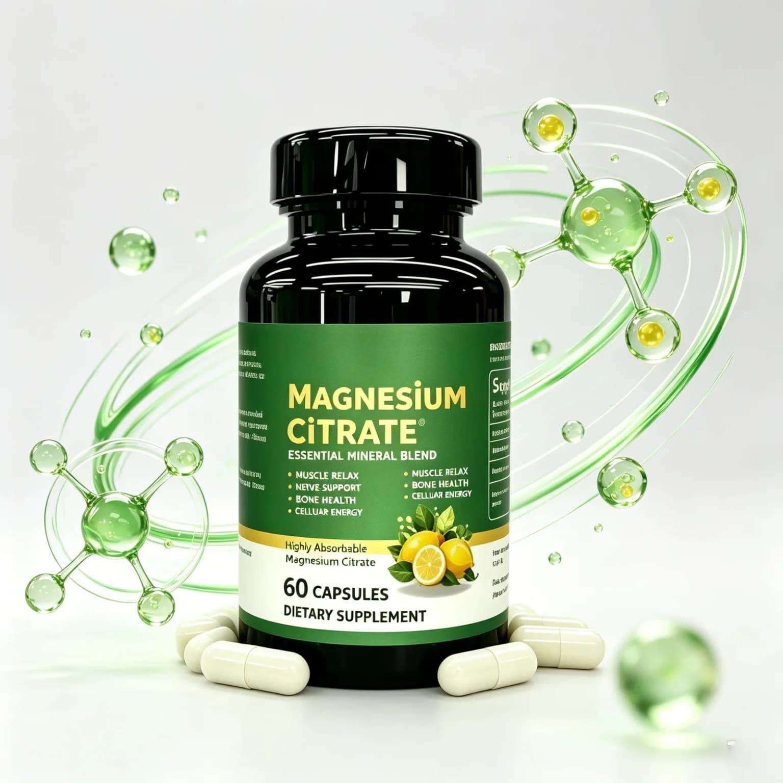 Lunieo Magnesium Citrate Capsules, product photo 4
