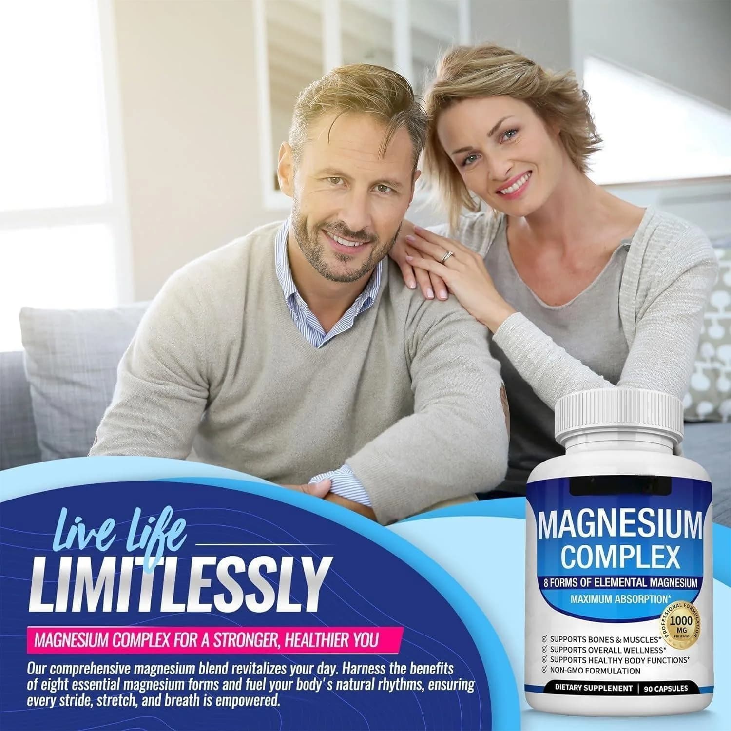 Lunieo Magnesium 5-HTP Blend, product photo 2