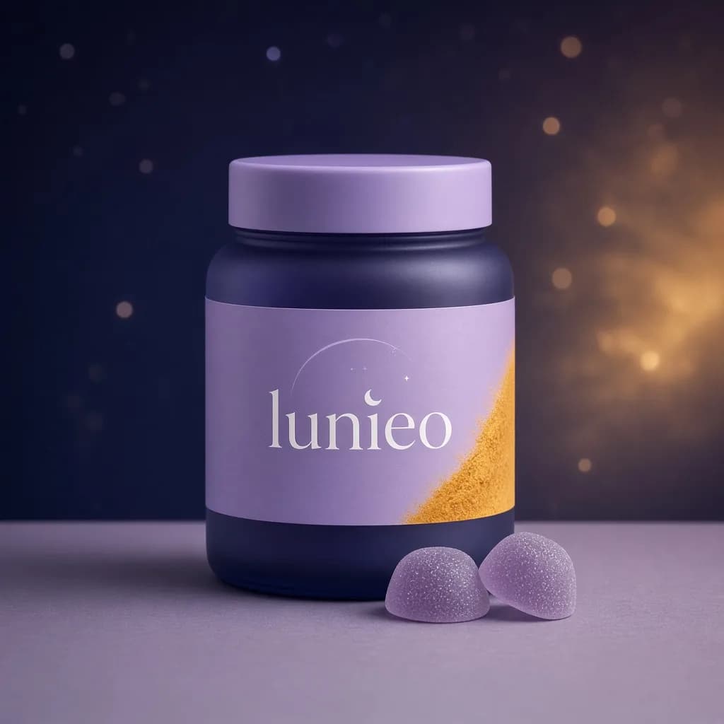 Lunieo Ashwagandha Turmeric Gummies, Lunieo packaging