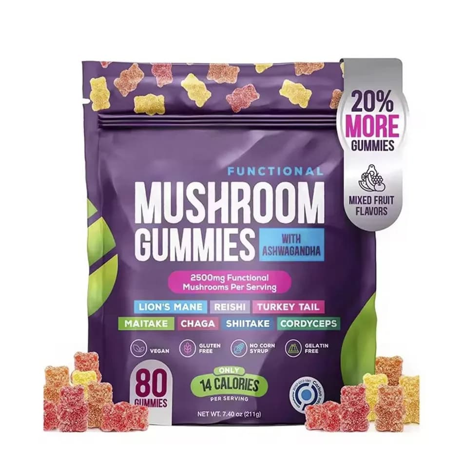 Lunieo Mushroom Calm Gummies — gummies