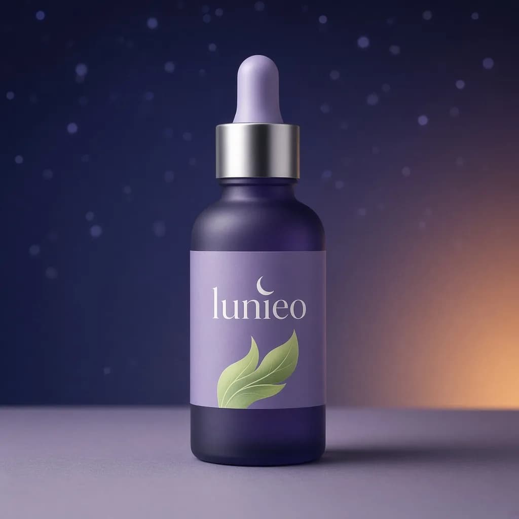 Lunieo Chlorophyll Night Drops, Lunieo packaging