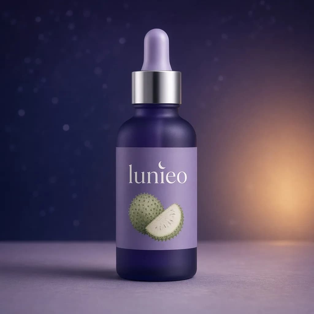 Lunieo Soursop Sea Moss Drops, Lunieo packaging