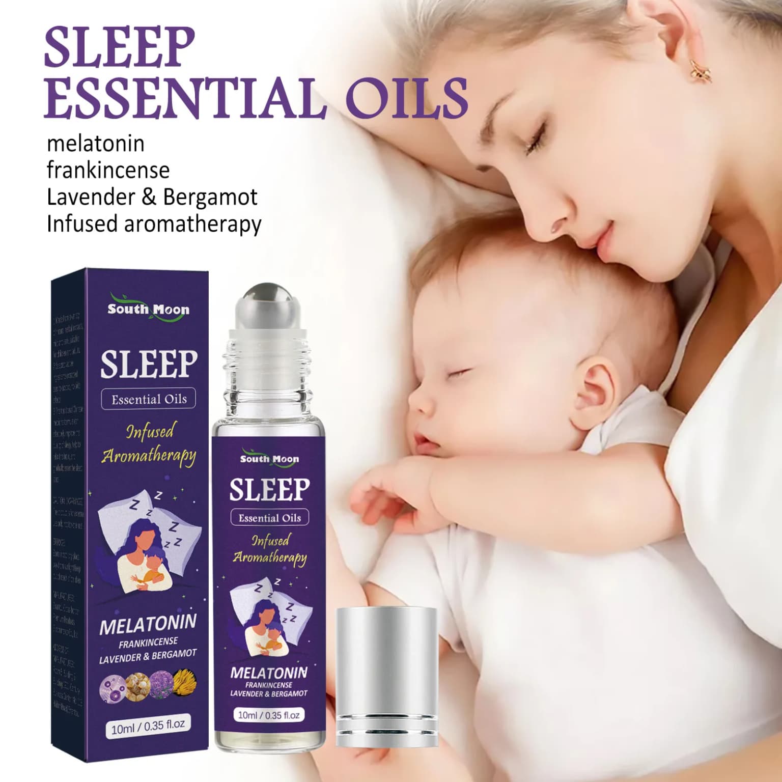 Lunieo Lavender Sleep Oil, product photo 3