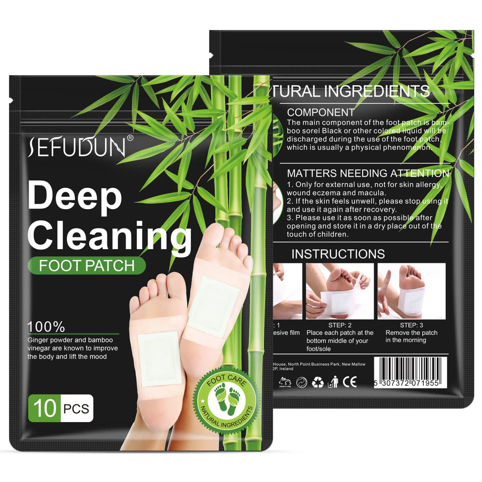 Lunieo Night Relief Foot Patches — patches