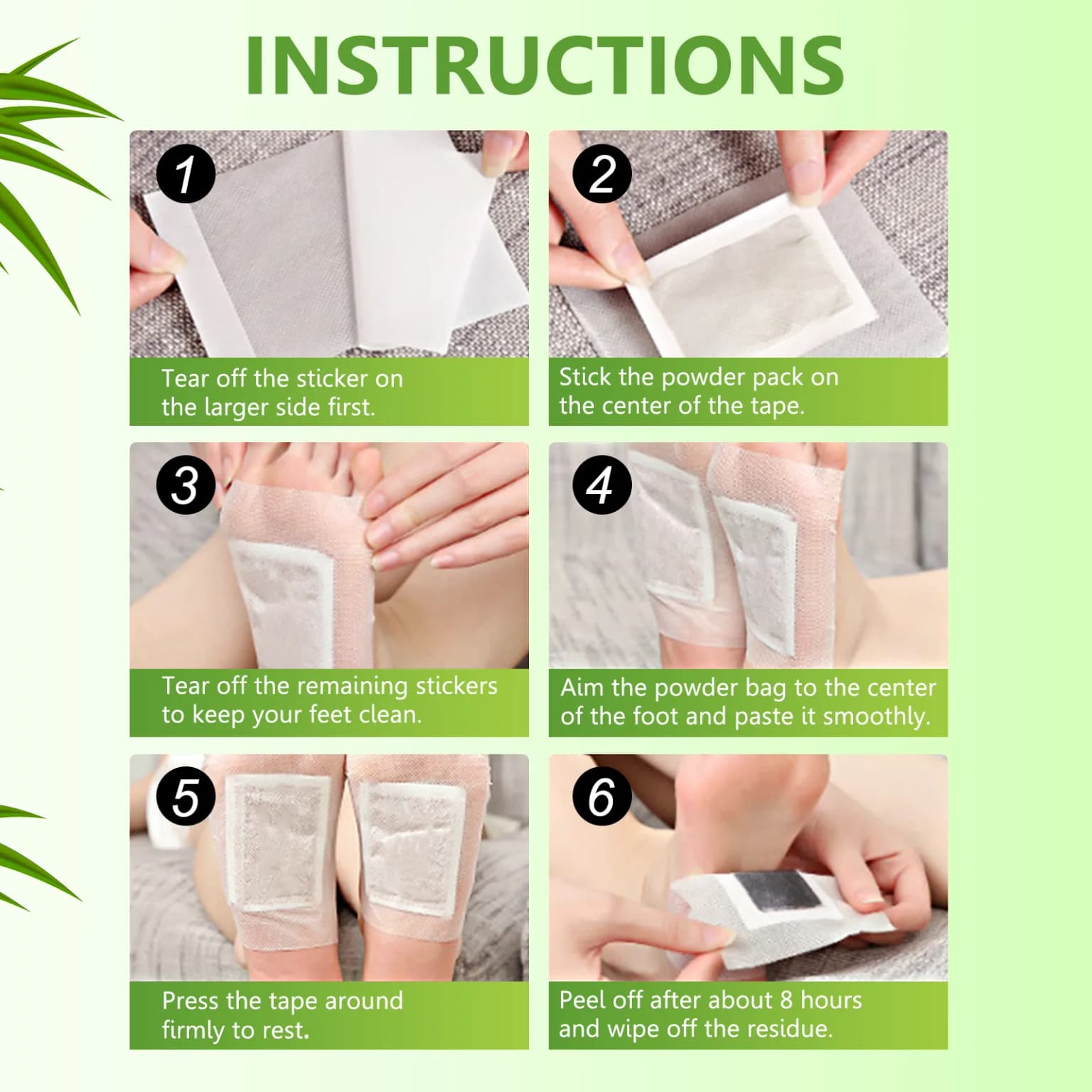 Lunieo Night Relief Foot Patches, product photo 4