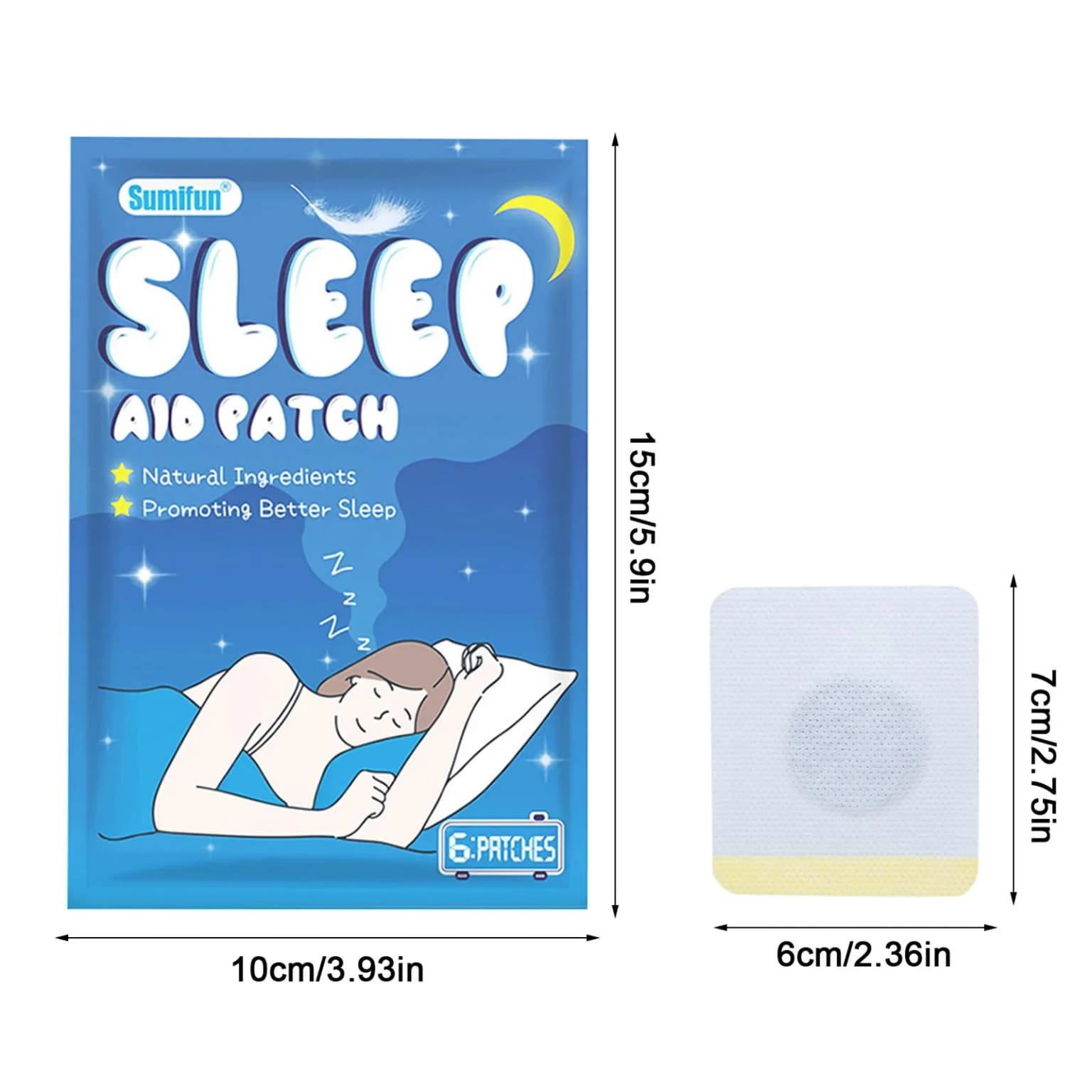 Lunieo Herbal Vitamin E Night Patches, product photo 3