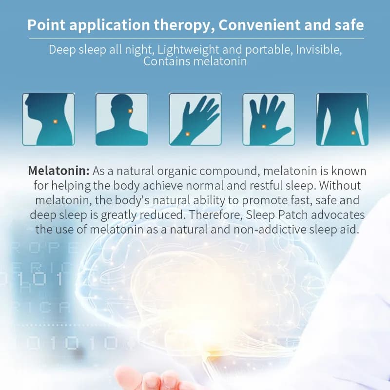 Lunieo Melatonin Sleep Patches, product photo 4